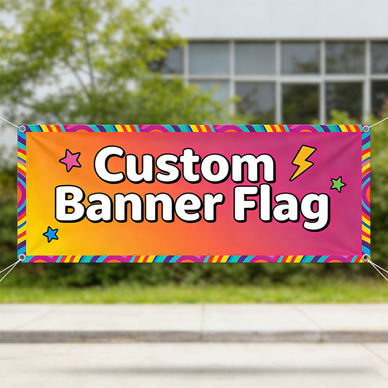Custom Flag Banner Commercial  - đánh giá và giá Commercial Printing Shop