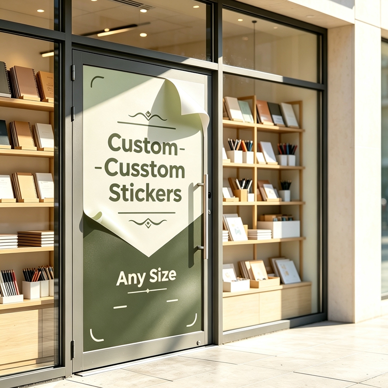 Custom Any‑Size 100cm Stickers - đánh giá và giá Commercial Printing Shop