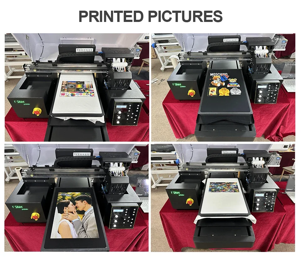 DTG Printer For Clothes 40cm*6 - đánh giá và giá Commercial Printing Machine For Shirts