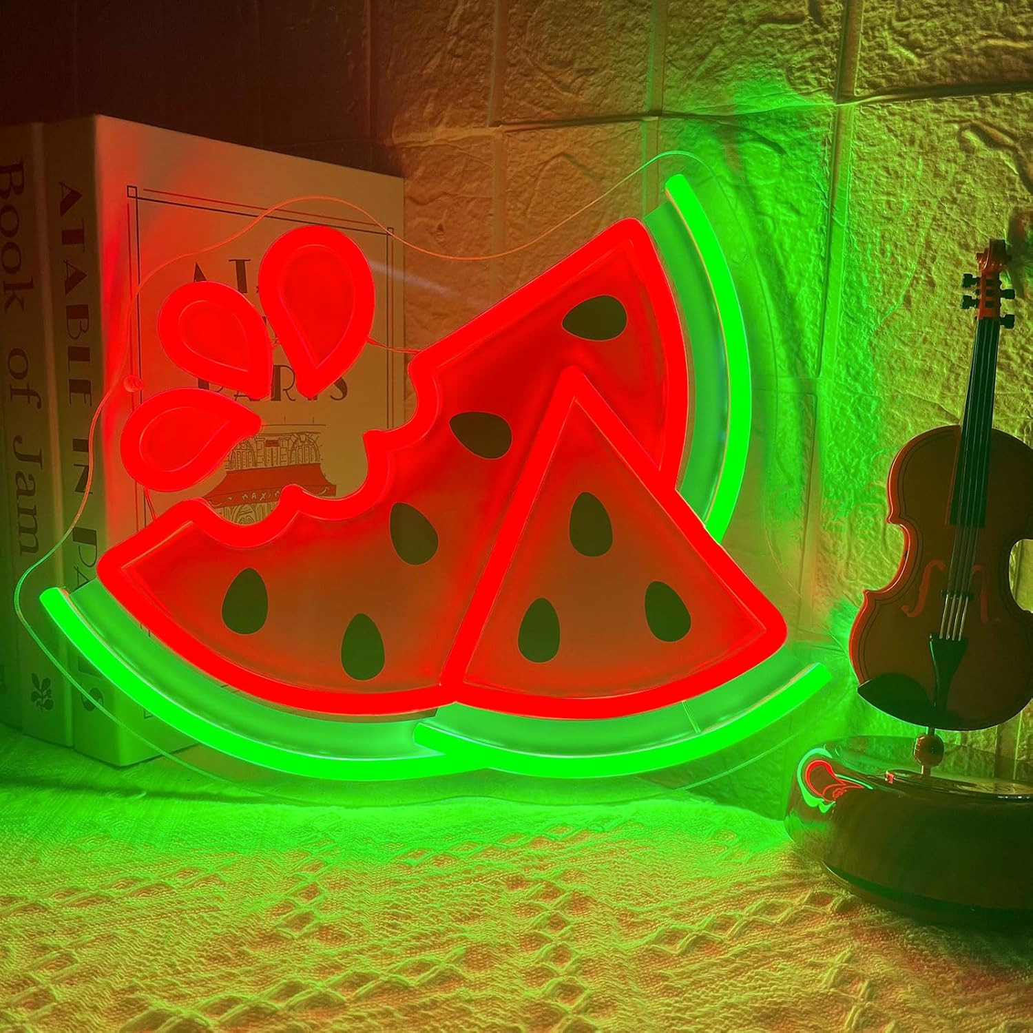 Watermelon Neon Sign UV Print  - đánh giá và giá Commercial Printing Shop