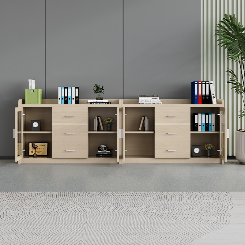 Wood File Cabinet with Door Of - đánh giá và giá Commercial Printer